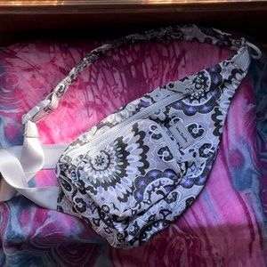 Vera Bradley multicolor sling bag.